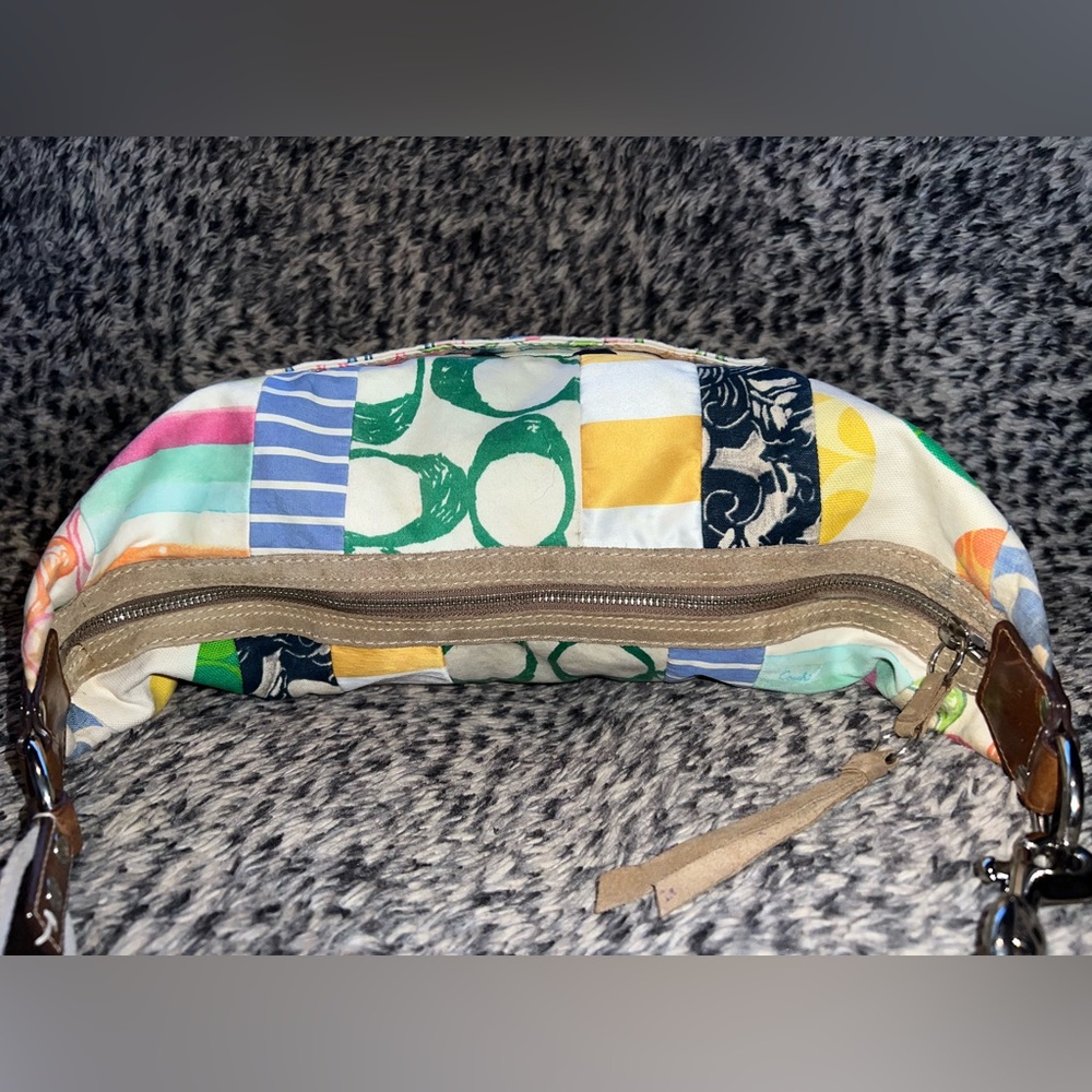 Beautiful Coach Patchwork Shoulder Bag - image 6